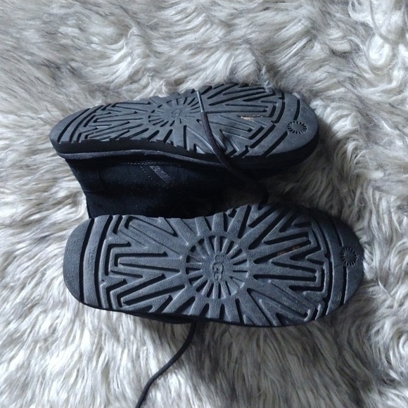 UGG Men's Black Suede Boots - Picture 5 of 5